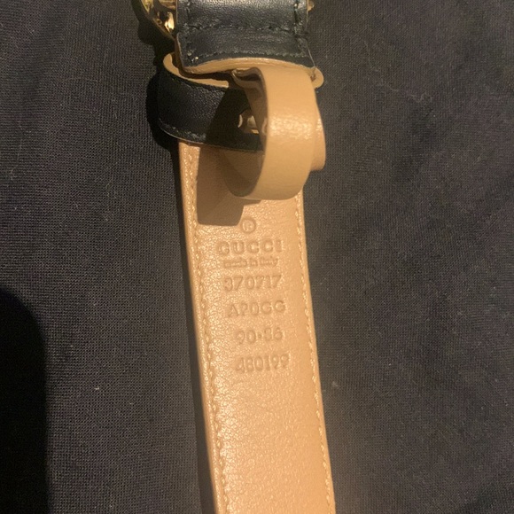 GUCCI BELT WITH INTERLOCKING GG BUCKLE - Picture 6 of 8